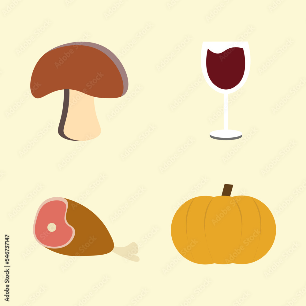 Thanksgiving, drinksgiving resource design element