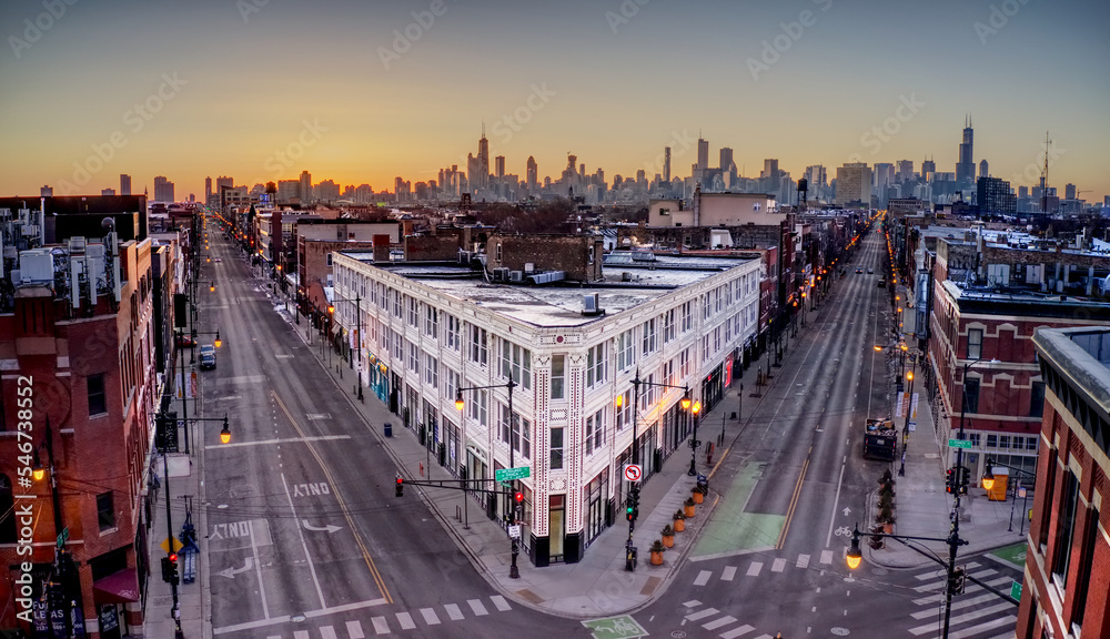 Obraz premium Wicker Park Flat Iron