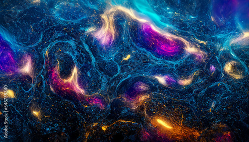 Abstract colors galaxy liquid powder effect wallpaper graphic design