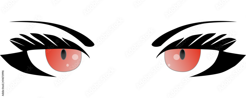 Obraz premium illustration of face with eyes