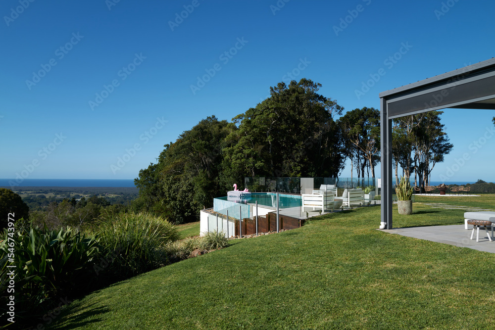 Luxury home with infinity pool overlooking NSW Hinterland Luxury home with infinity pool overlooking NSW Hinterland