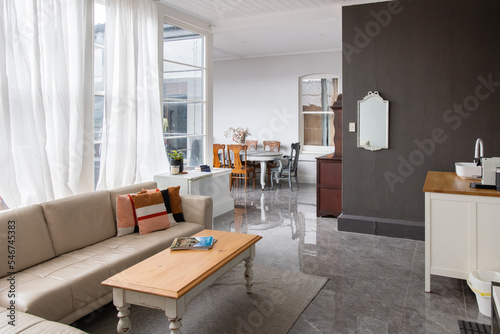 living room in airbnb photo