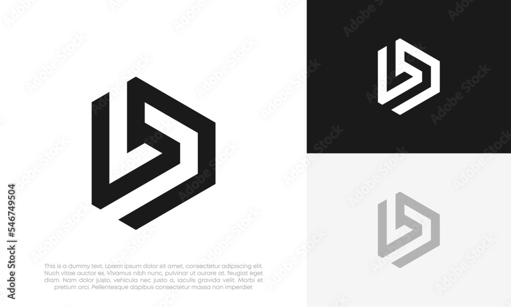 letter LD or DL initial logo design vector letter LD or DL initial logo design vector