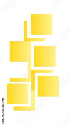 Colorful abstract background with squares and shapes