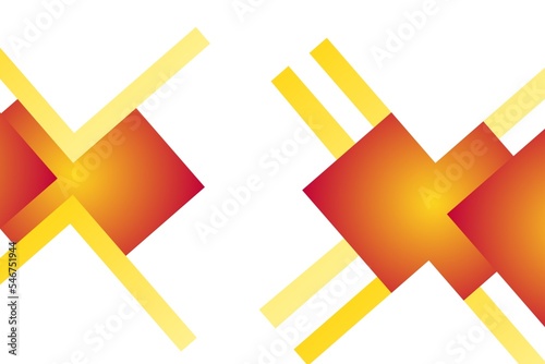 Colorful abstract background with squares and shapes
