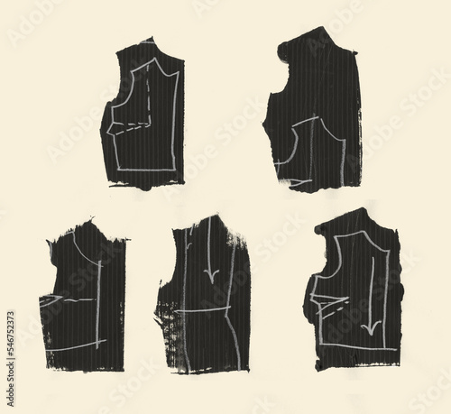 The right fit concept. Bodice Pattern Pieces