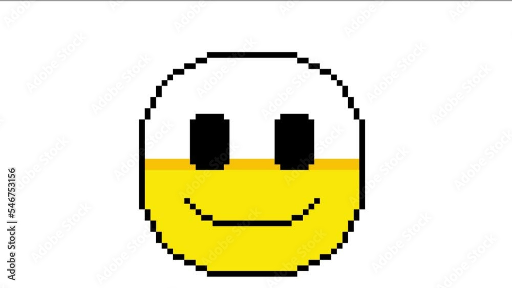 This video is about happy emotes turning into pixel art angry emotes. This video is about happy emotes turning into pixel art angry emotes.