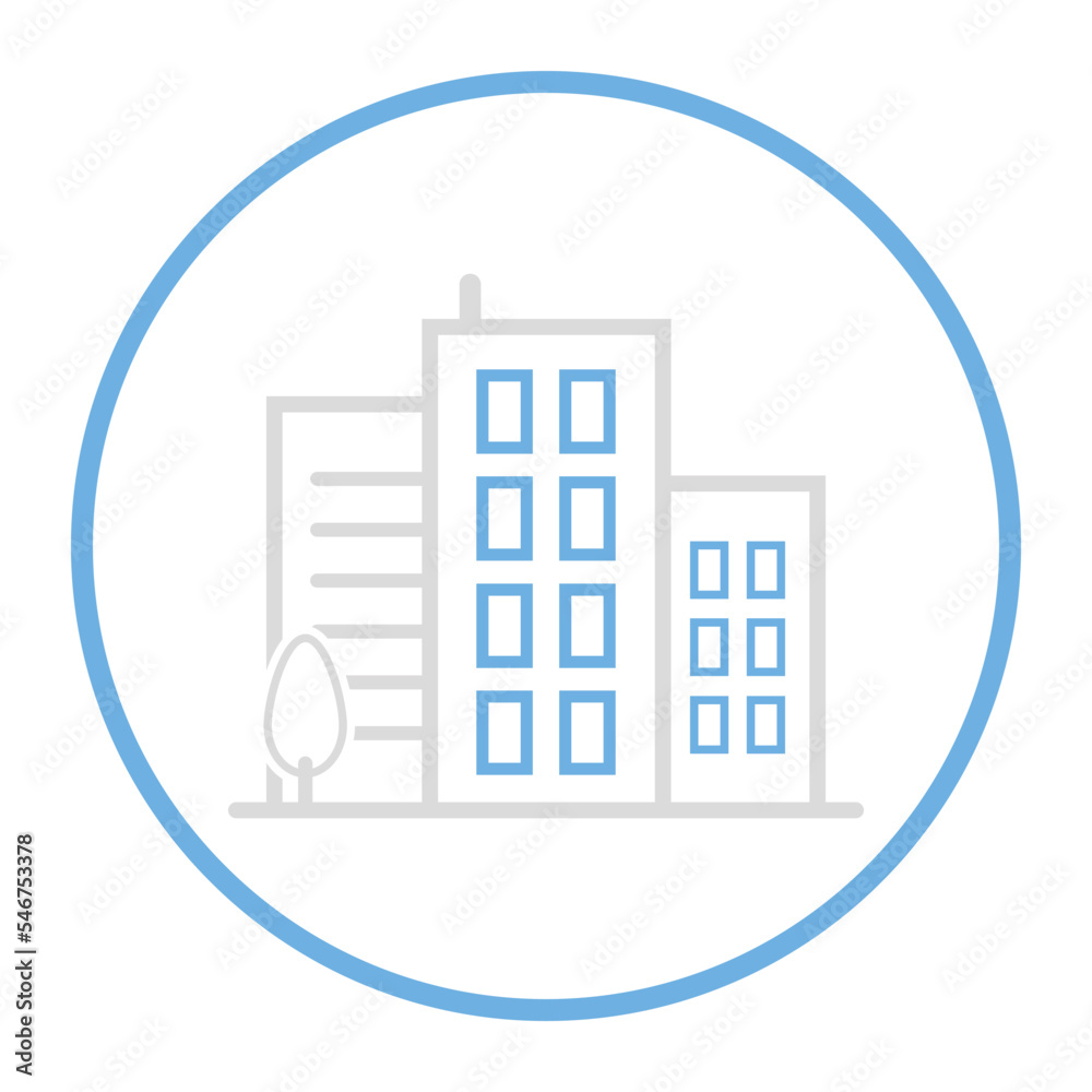 Administrative, building, office icon