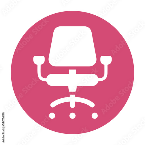 Armchair, furniture, office icon © Abonti