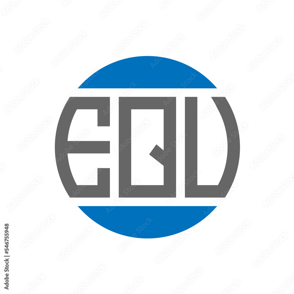 EQV letter logo design on white background. EQV creative initials circle logo concept. EQV letter design. EQV letter logo design on white background. EQV creative initials circle logo concept. EQV letter design.