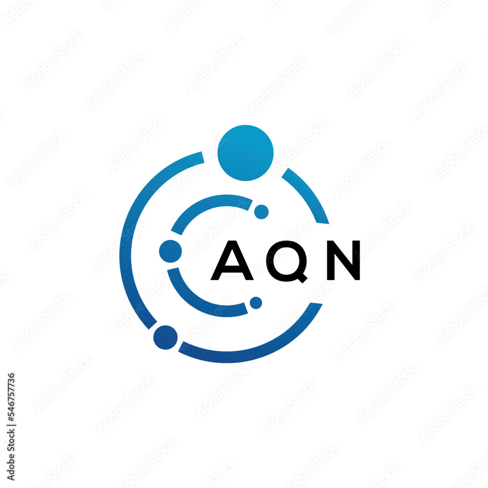 AQN letter logo design on black background. AQN creative initials letter logo concept. AQN letter design. AQN letter logo design on black background. AQN creative initials letter logo concept. AQN letter design.