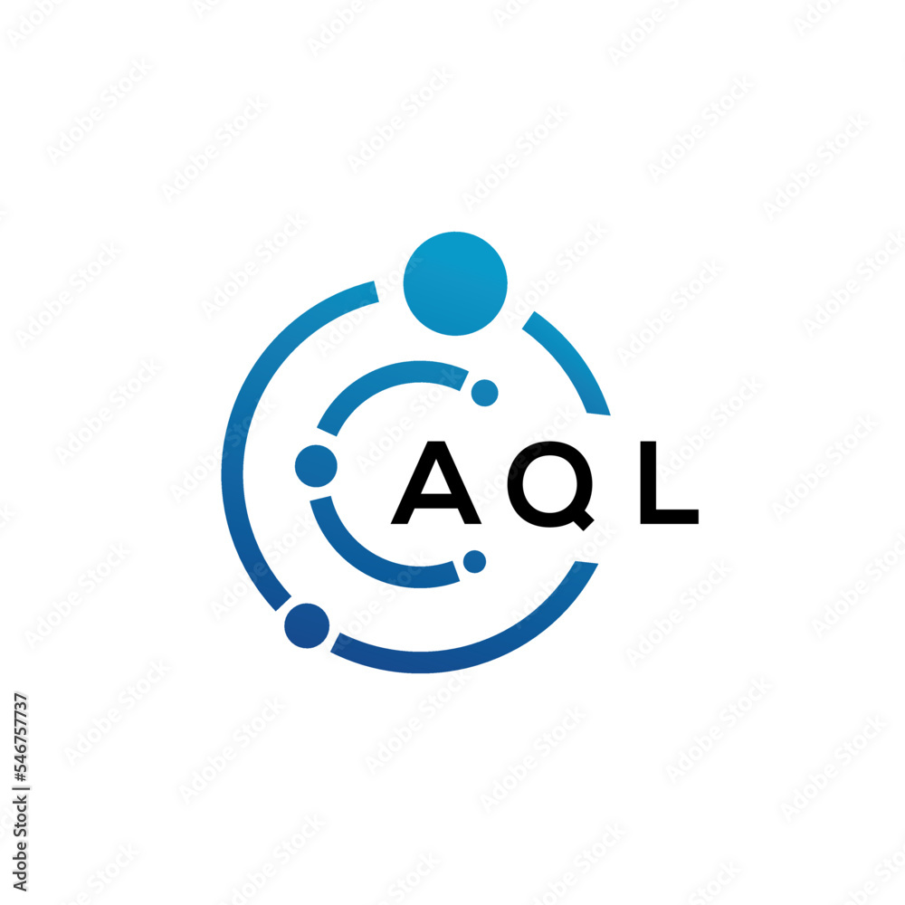 AQL letter logo design on black background. AQL creative initials letter logo concept. AQL letter design. AQL letter logo design on black background. AQL creative initials letter logo concept. AQL letter design.