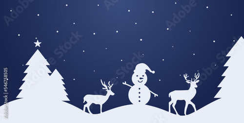 Christmas Eve Winter Warm Cabin. Snow land. Fantasy Background. Art concept. Realistic Illustration. Natural Landscape Artwork Background. photo