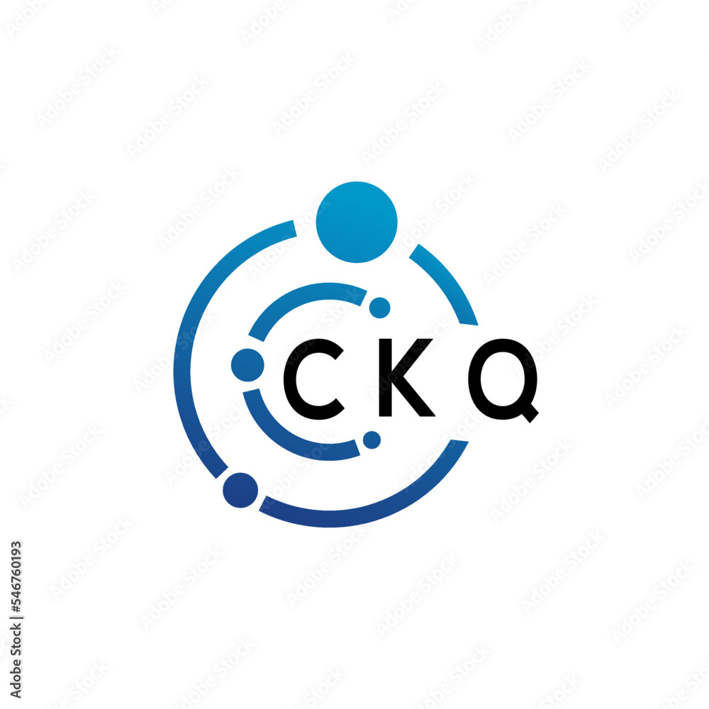 CKQ letter logo design on white background. CKQ creative initials letter logo concept. CKQ letter design. CKQ letter logo design on white background. CKQ creative initials letter logo concept. CKQ letter design.