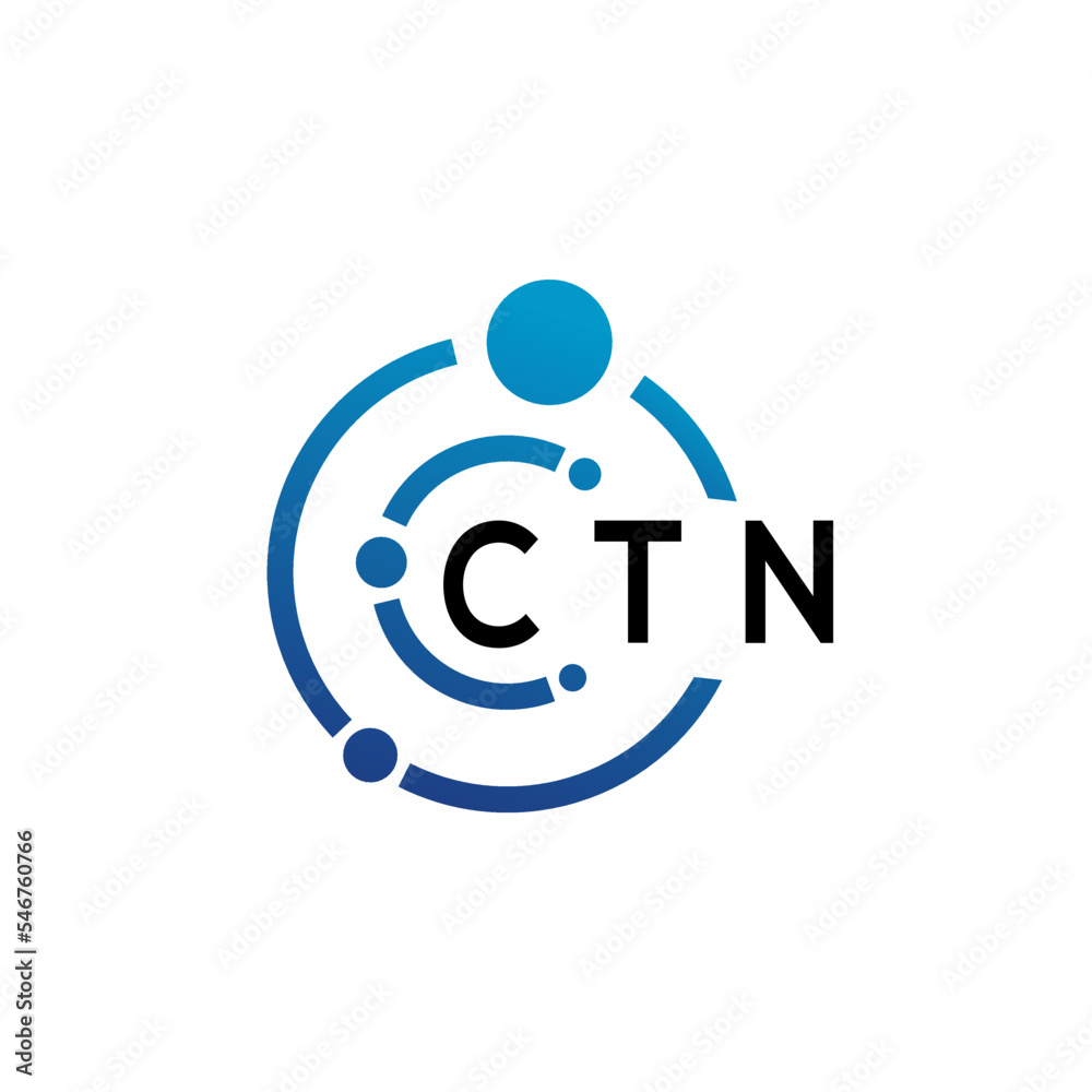 CTN letter logo design on white background. CTN creative initials letter logo concept. CTN letter design. CTN letter logo design on white background. CTN creative initials letter logo concept. CTN letter design.