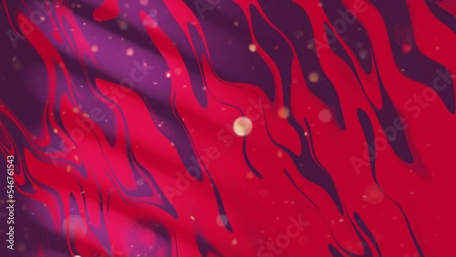 4k seamless abstract red wave display background pattern with stripes flame paint