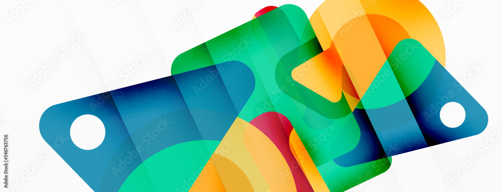 Line, triangle, square and circle primitive composition. Vector geometric minimal abstract background for wallpaper, banner, background, landing page Line, triangle, square and circle primitive composition. Vector geometric minimal abstract background for wallpaper, banner, background, landing page
