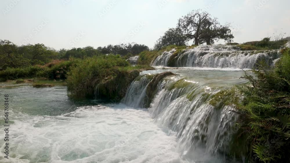 Waterfalls at Wadi Darbat in the Dhofar region of Oman Waterfalls at Wadi Darbat in the Dhofar region of Oman