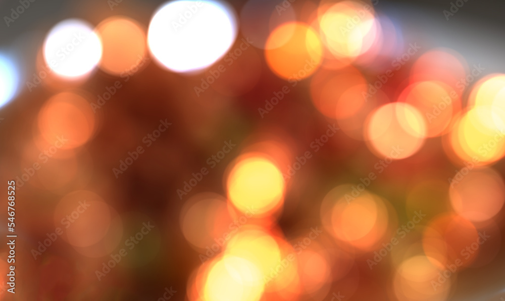 Fototapeta premium orange bokeh