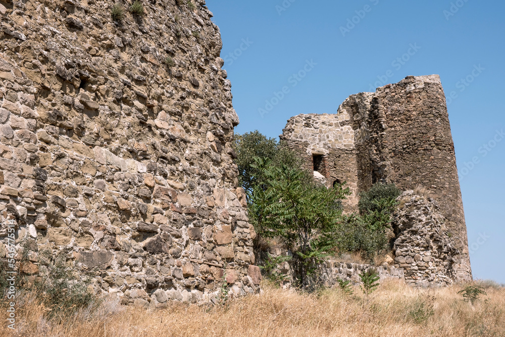 Jvary monastery ruins in Georgia