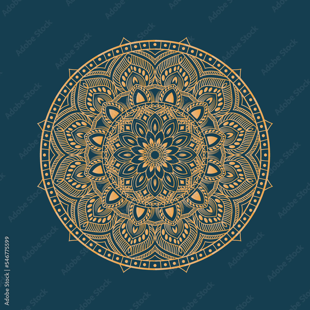 Luxury Mandala Design for Backgound and Book Cover