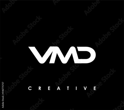 VMD Letter Initial Logo Design Template Vector Illustration photo