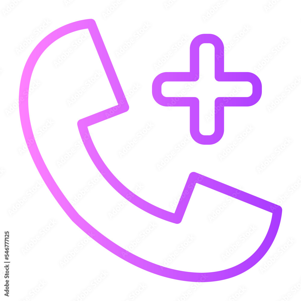 Fototapeta premium rejected gradient icon