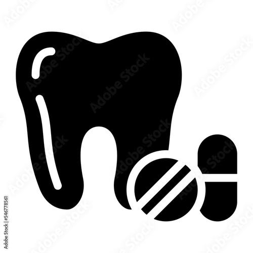 treatment medicine teeth dental icon