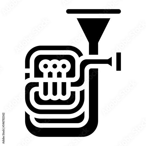 tuba instrument musical music icon