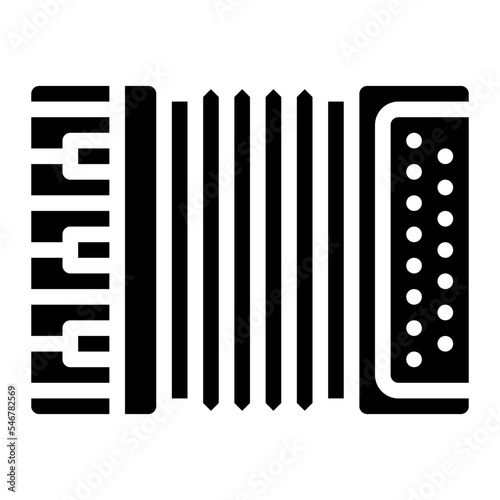 accordion instrument musical music icon