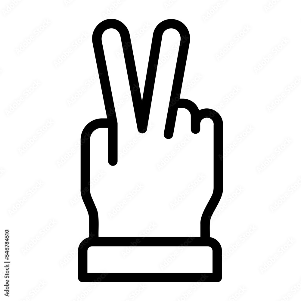 victory line icon victory line icon