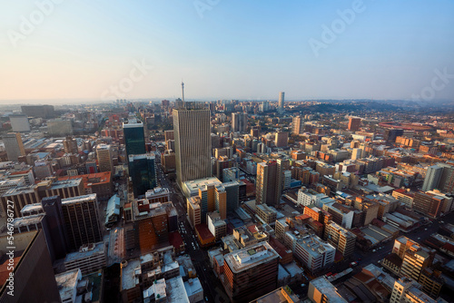 Johannesburg City skyline, South Africa photo