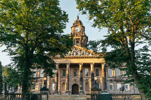 Lancaster Town Hall in early morning light. photo