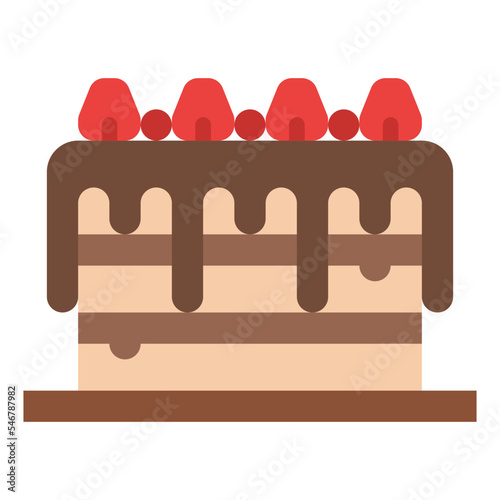 cake sweets pastry bakery icon