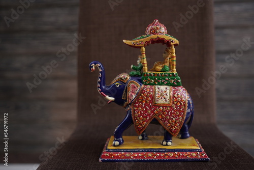 ceramic model of traditional elephant..