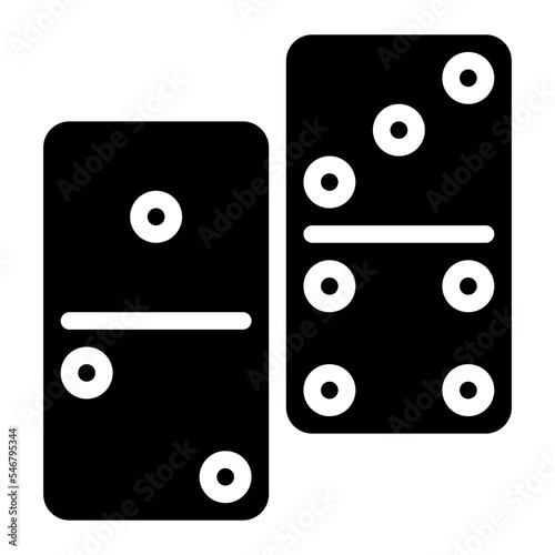 dominos game childhood toy icon
