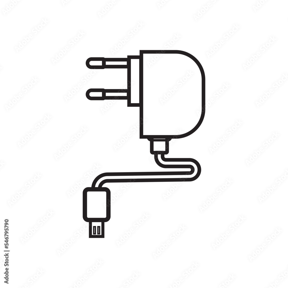 phone charger icon phone charger icon