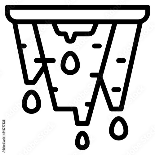 icicle ice water winter icon