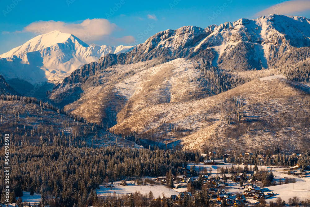 Koscielisko Valley is considered one of the most beautiful Tatra valleys, Poland