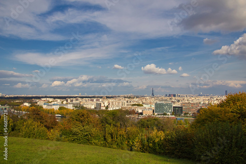 view of the river and the city
