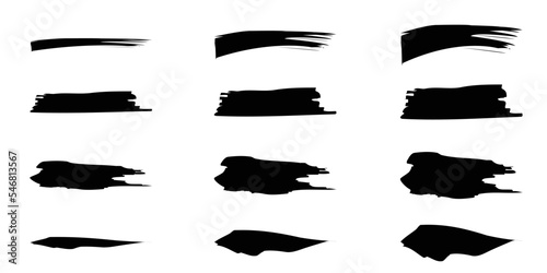 筆書きの線のセット