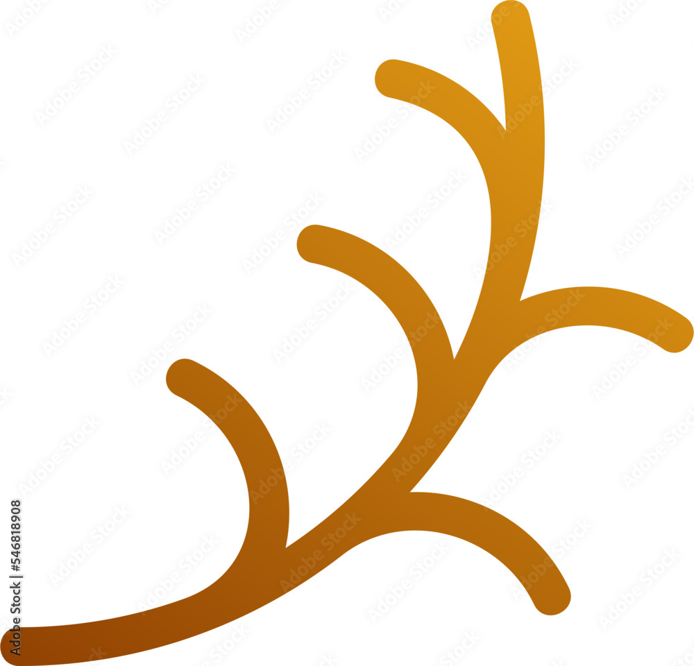 Naklejka premium Branch