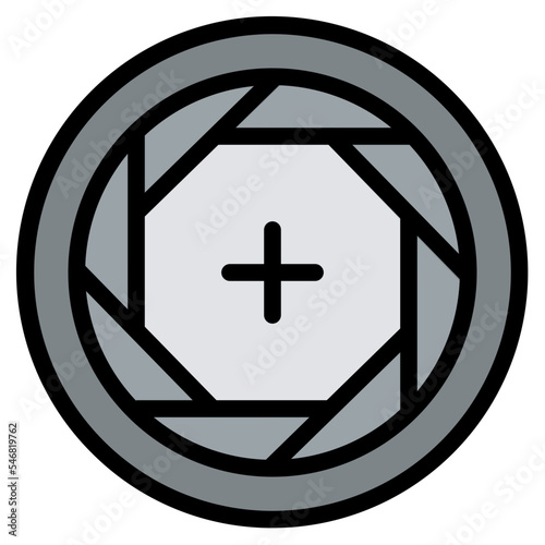 aperture photography photo photograph icon