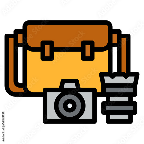 camera bag photography photograph icon