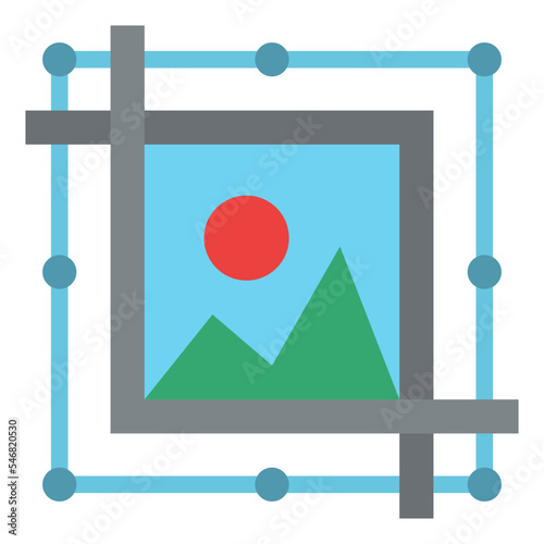 cropping photography photo photograph icon