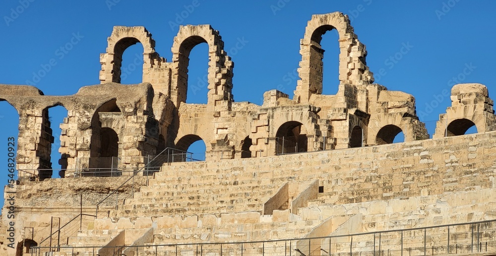 Amphib-Theater El Djem Tunesien