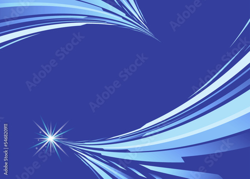 Fond de concept de technologie futuriste bleu abstrait