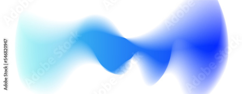 Blurry Gradient Shape Illustration
