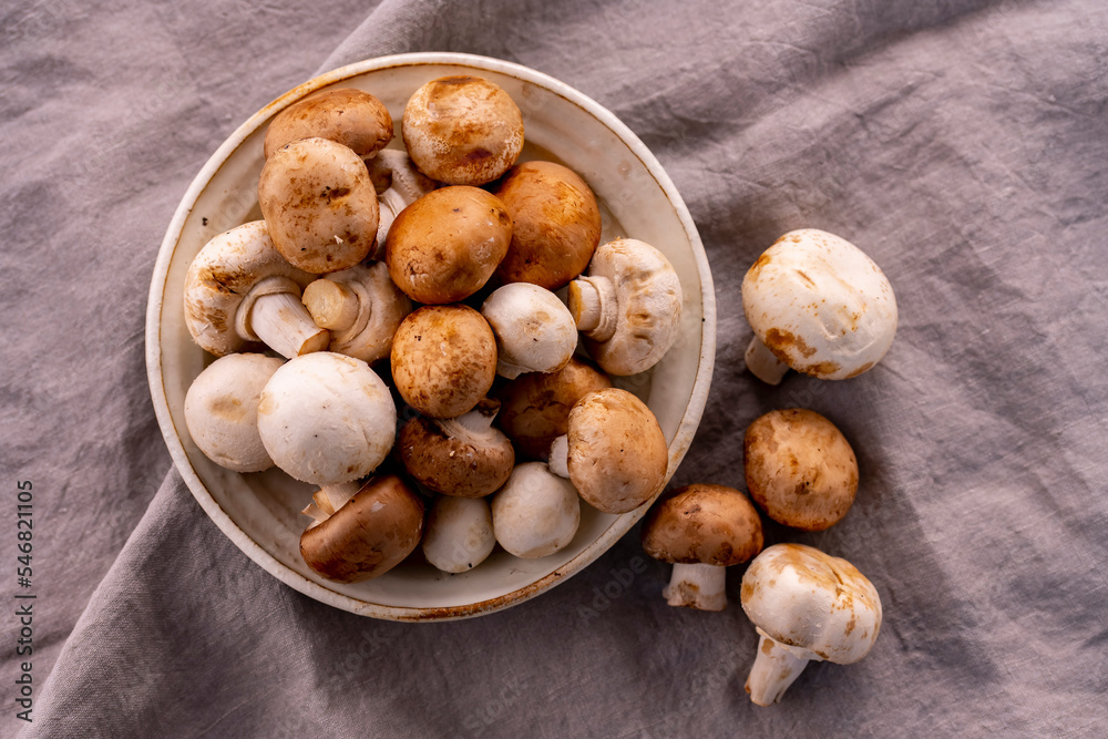 Champignon mushroom on the table.
Fresh Champignon mushroom image.
Champignon mushroom on the table.
Fresh Champignon mushroom image.