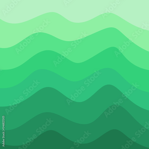 Simple background with gradient wavy line pattern